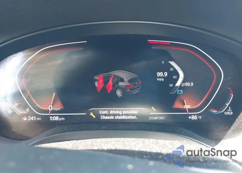 2020 BMW X3 Sdrive30I z USA, uszkodzony, nr VIN 5UXTY3C08LLE55346